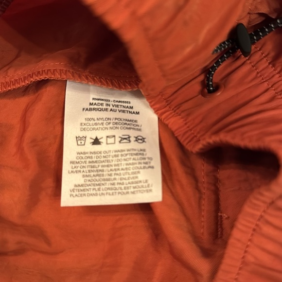 Nike loose fit high rise rust pocket shorts NWT M - Picture 9 of 9